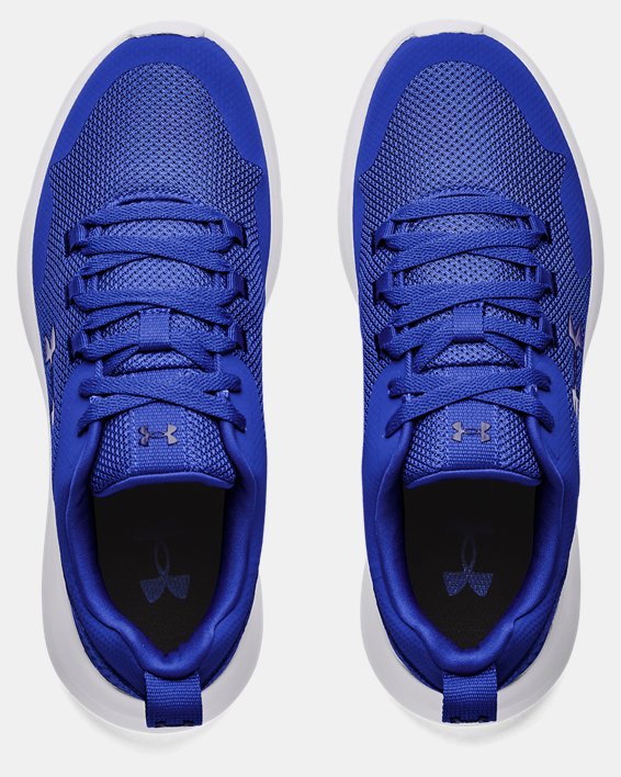 Men's UA Essential Sportstyle Shoes, Blue, pdpMainDesktop image number 2